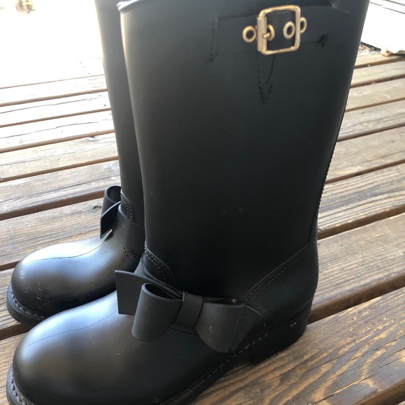 VALENTINO Red Rain boots - Picture 2 of 11